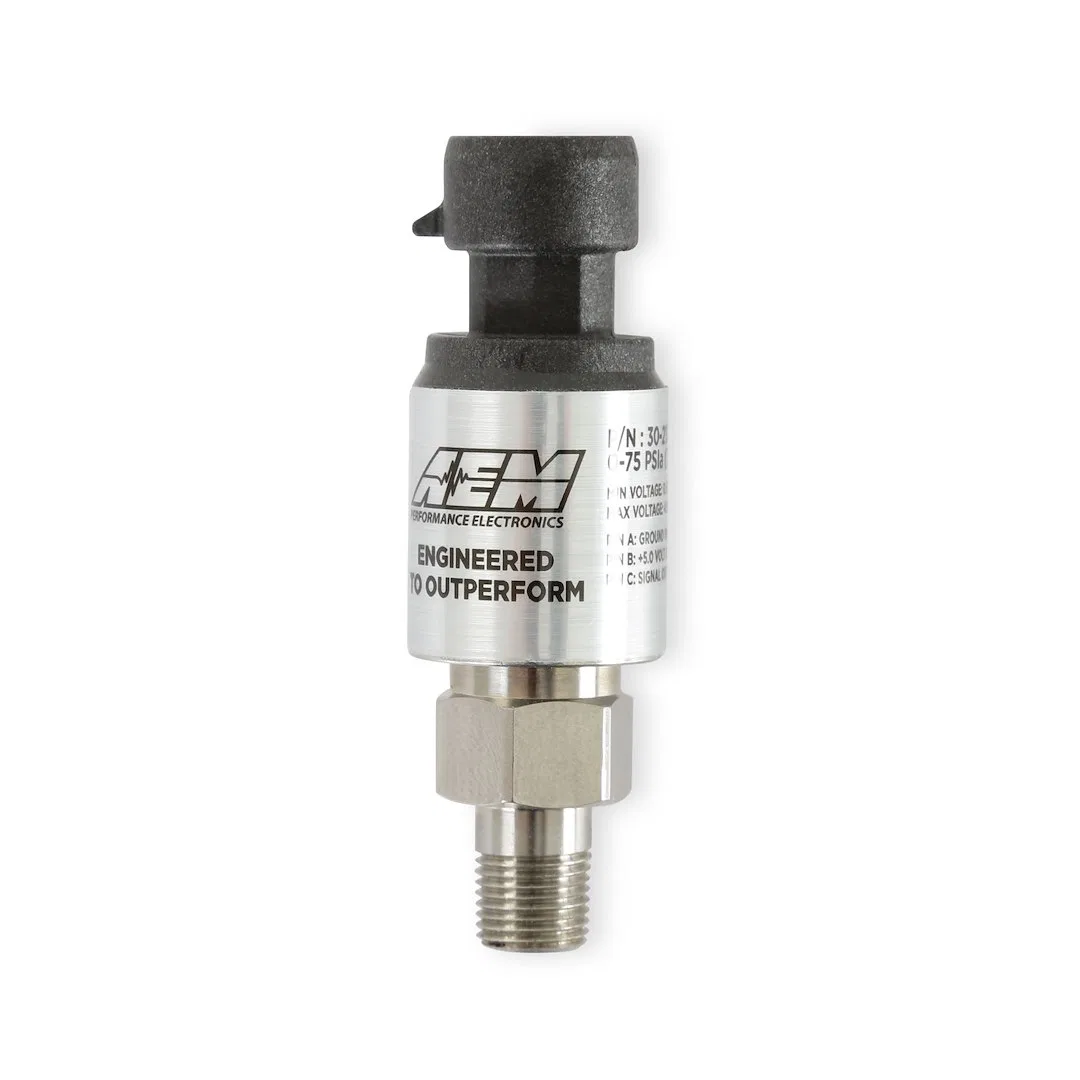 30-2130-75 – AEM ELECTRON Manifold Absolute Pressure Sensor, Universal Bosch Style 5 BAR/75 PSIa